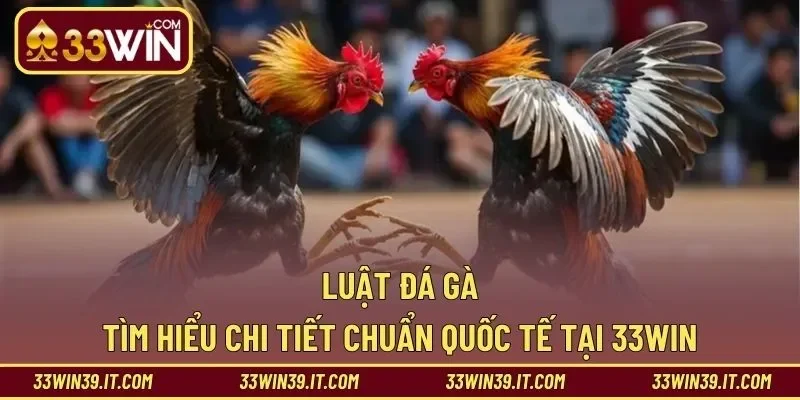 Luật Đá Gà – Tìm Hiểu Chi Tiết Chuẩn Quốc Tế Tại 33WIN