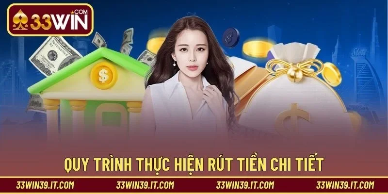Quy trình thực hiện rút tiền chi tiết